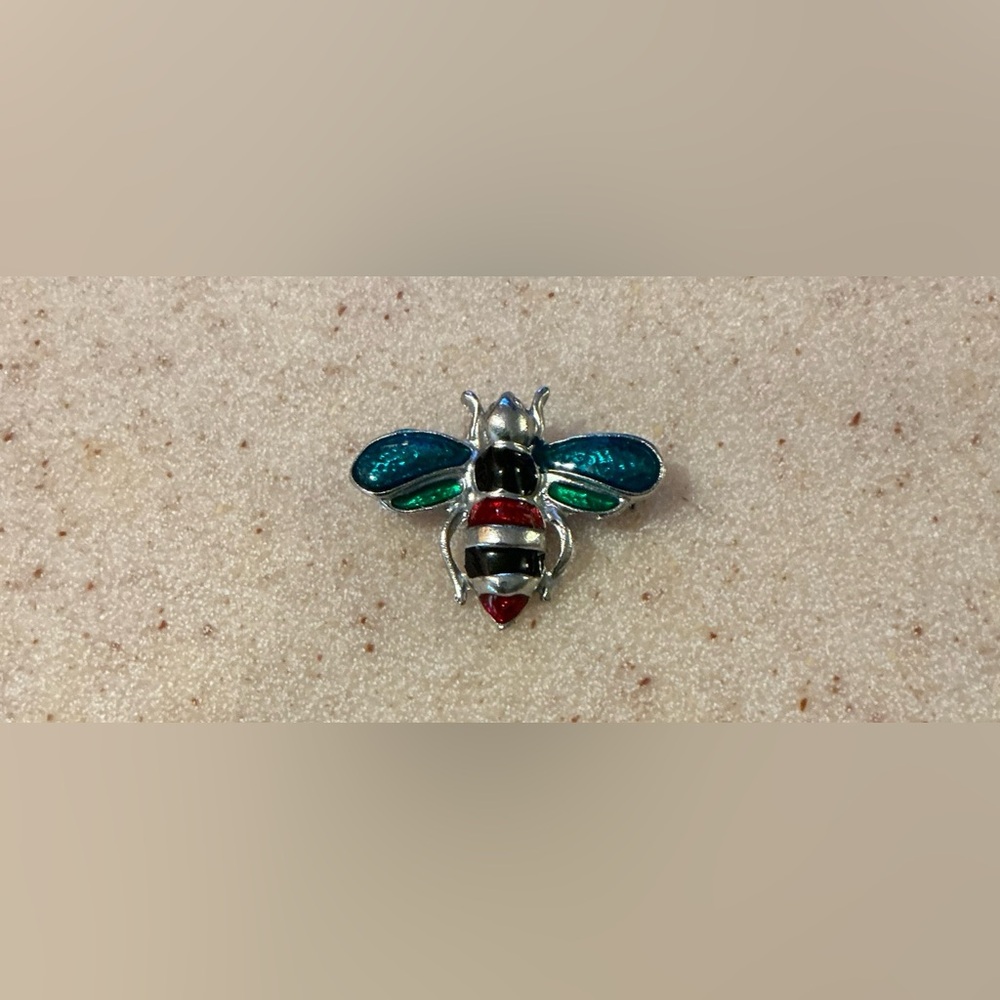 Colorful Bee Brooch
